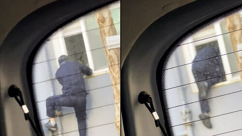 대낮 가스 배관 타고 침입…덜미 잡은 목격자 뜻밖 정체