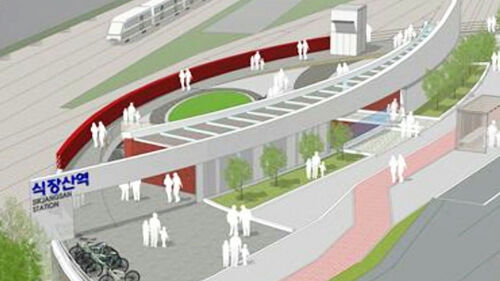 대전도시철도 식장산역 착공…대전 최초 지상 역사