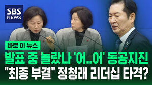 [바로이뉴스] 발표 중 놀랐나 '어..어' 동공지진&hellip;"최종 부결" 정청래 리더십 타격?