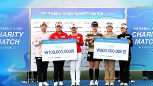 최혜진 '이글 퍼트'&hellip;선수 6명, 1억 5천 기부