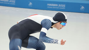 빙속 정재원, 월드컵 3차 대회 매스스타트 2위