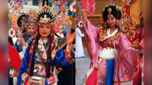 축제에 뜬 기괴한 한복…"중국 억지에 빌미 주는 꼴"