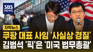[자막뉴스] 쿠팡 대표 사임 '사실상 경질' 김범석 '픽'은 '미국 법무총괄'