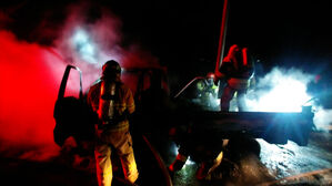 김천 중부내륙고속도로서 화물트럭 화재&hellip;인명피해 없어