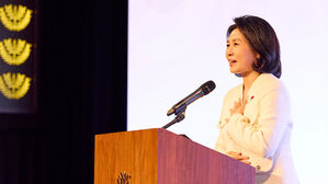 김혜경 여사, 불교계 송년 만찬 참석…"국민 마음 하나로 모으길"