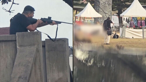 1천 명 몰린 해변서 총성…총기난사범 맨손 제압한 시민