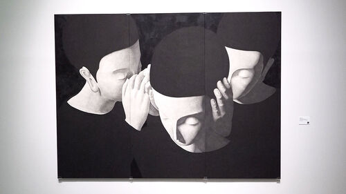 먹빛의 고요한 떨림…사진으로 재탄생한 발레