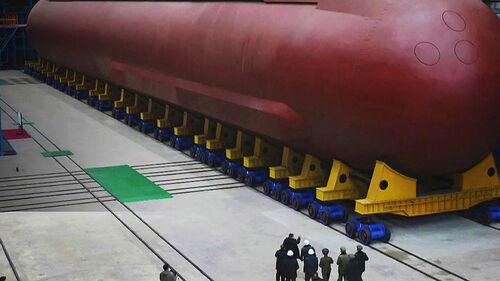 보란 듯 '핵잠' 공개…'핵 무력' 어디까지 왔나