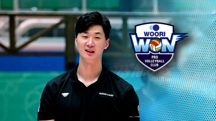 위기의 우리카드 '박철우 대행 체제'