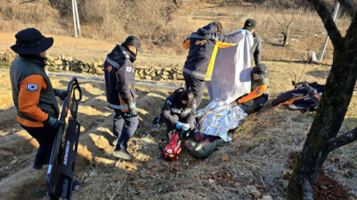 "연락 안돼" 영하 10도에 잠옷차림…12시간 후 기적