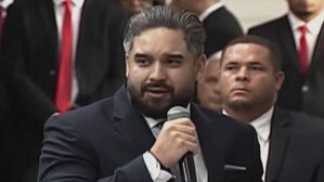 아들은 "국민 결집" 호소&hellip;"미 지지자 검거 계획"