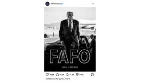 백악관 "까불면 다쳐"&hellip;트럼프 사진배경엔 시진핑 만난 김해공항