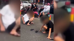 술 취한 듯 찻길 위 그대로 '벌러덩'&hellip;고교생까지 삼켰다