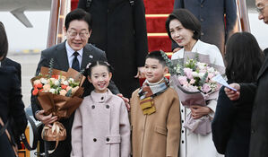 이 대통령, 상하이 도착&hellip;지방정부 교류&middot;독립운동 사적지 관리 논의