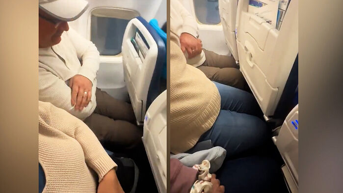 "닭장인 줄" 꽉 낀 좌석&hellip;쏟아진 항의에 항공사 해명