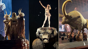 "공연의 신" 극찬 세례&hellip;무대 위 누빈 거대 뱀