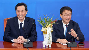 "아주 적임자가 당선"&hellip;민주 구원투수 한병도에 이 대통령 첫 반응