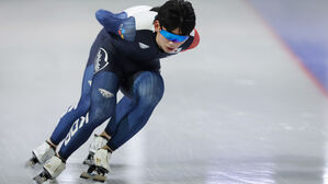 세 번째 올림픽 나서는 빙속 정재원, 동계체전 1,500ｍ 신기록