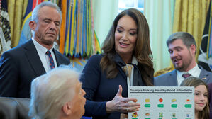 "닭고기 한조각&hellip;한끼 3달러로 가능" 미 장관 발언 논란