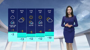 [날씨] 큰 추위 없는 주말&hellip;밤부터 수도권 등 비&middot;눈