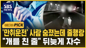 [에디터픽] '만취운전' 사람 숨졌는데 줄행랑&hellip;경찰엔 "개를 친 줄" '뻔뻔'