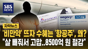 [자막뉴스] '비만약' 뜨자 고수들은 '항공주' 담는다, 왜?&hellip;"8500억 원 절감 효과"