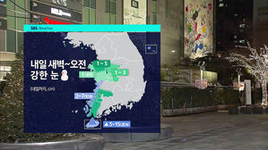 [날씨] 체감 -20도 '한파 절정'&hellip;일부 지역 20cm 이상 폭설