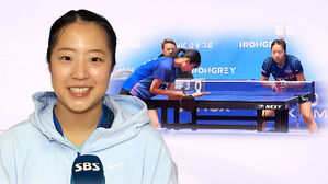 '신유빈 vs 중학생' 이색대결 결과는?