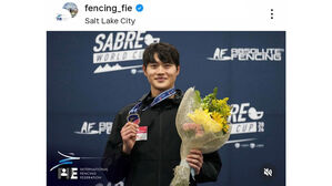 펜싱 남자 사브르 오상욱, 솔트레이크시티 월드컵 개인전 우승
