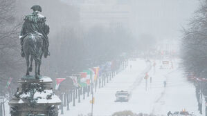 트럼프 "역사적 겨울 폭풍"&hellip;미국 눈폭풍에 정전&middot;결항 속출