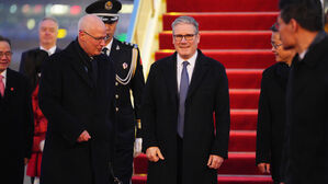영국 총리, 베이징 도착&hellip;중국 "양국 협력, 국민 이익에 부합"
