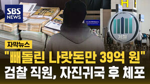 [자막뉴스] "빼돌린 나랏돈만 39억 원" 검찰 행정관, 자진 귀국 후 체포