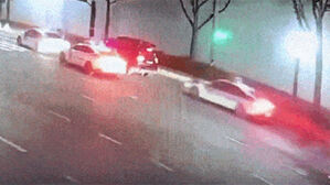 도심 20㎞ 심야 음주운전 도주극&hellip;경찰 5명 부상&middot;차량 7대 파손