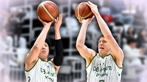 '3점슛 15개 폭발' DB, 3연승 선두 추격