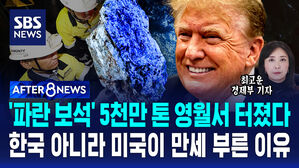 [AFTER 8NEWS] '파란 보석' 5천만 톤 영월서 터졌다&hellip;한국 아니라 미국이 만세 부른 이유