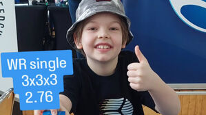 폴란드 어린이, 2.76초에 큐브 완성&hellip;'마의 3초' 깨졌다