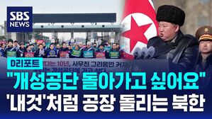 [D리포트] "개성공단에 돌아가고 싶어요"&hellip;내 것처럼 공장 돌리는 북한