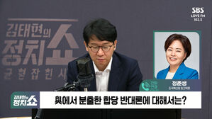 [정치쇼] 정춘생 "지선연대 필요&hellip;與, 군산&middot;평택 재보궐 후보 안 내야"