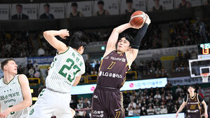 프로농구 LG, DB 잡고 선두 질주&hellip;양준석 더블더블