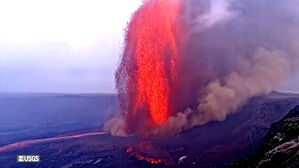 하와이 킬라우에아 화산 분출&hellip;"화산재 기둥 10km 치솟아"