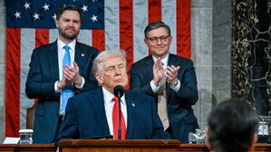 108분 쩌렁쩌렁 연설한 트럼프 "관세 더 세진다"&hellip;이란엔 경고