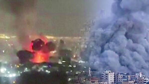 나흘째 '공습 vs 보복'&hellip;지중해까지 전선 확산