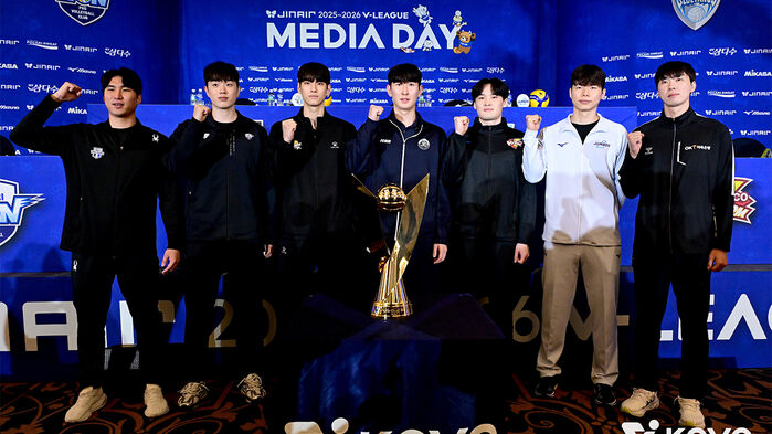 '봄 배구' 미디어데이 앞두고 3&middot;4위 경쟁 치열