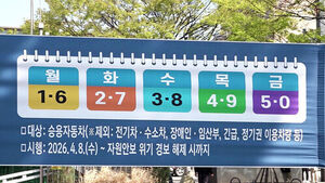 '차량 5부제' 참여하면 보험료 2% 깎아준다&hellip;특약 출시