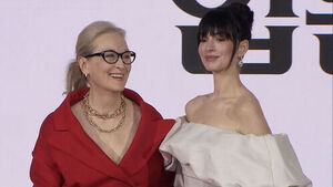 '악마는 프라다를 입는다2' 개봉 앞두고&hellip; 주역들 내한