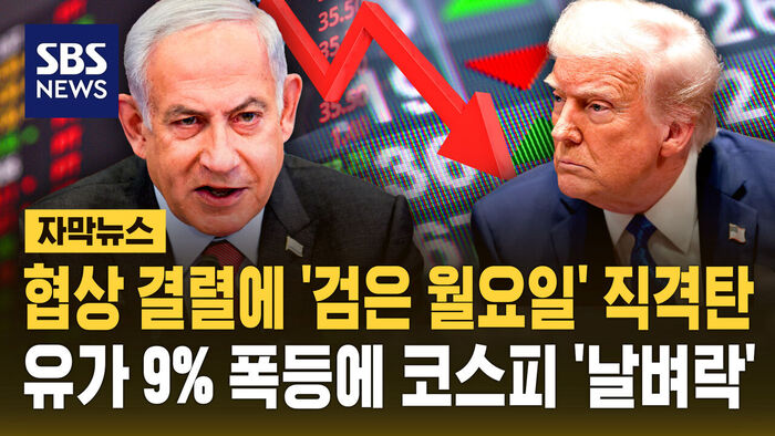 협상 결렬에 '검은 월요일'&hellip;유가 폭등에 코스피 '날벼락'