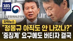 [자막뉴스] "정몽규 아직도 안 나갔나?" '중징계' 요구에도 끄떡없자 문체부, 축구협회에 공문