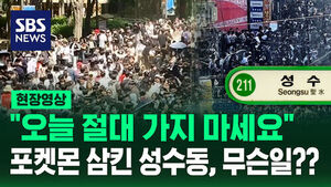 [현장영상] '수십만 원' 잉어킹 카드 받으려다&hellip;결국 행사 전면 취소된 서울숲 상황