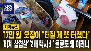 [자막뉴스] "터질 게 또 터졌다"&hellip;'17만 원' 마른오징어 울릉도 왜 이러나