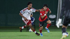 '안주완 동점골' U-17 축구대표팀, 아시안컵서 UAE와 무승부